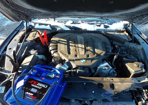 2012 BMW 750Li z USA, uszkodzony, nr VIN WBAKB8C56CC963199